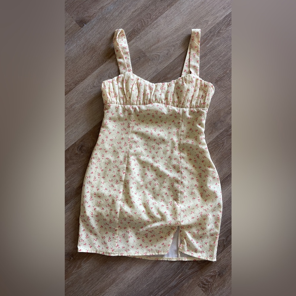 princess polly yellow floral sundress